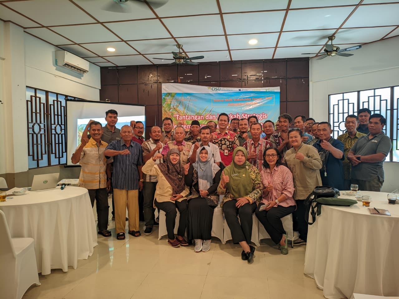 Keberlanjutan Multistakeholder Forum Beras Berkelanjutan Klaten - Tribunjateng.com