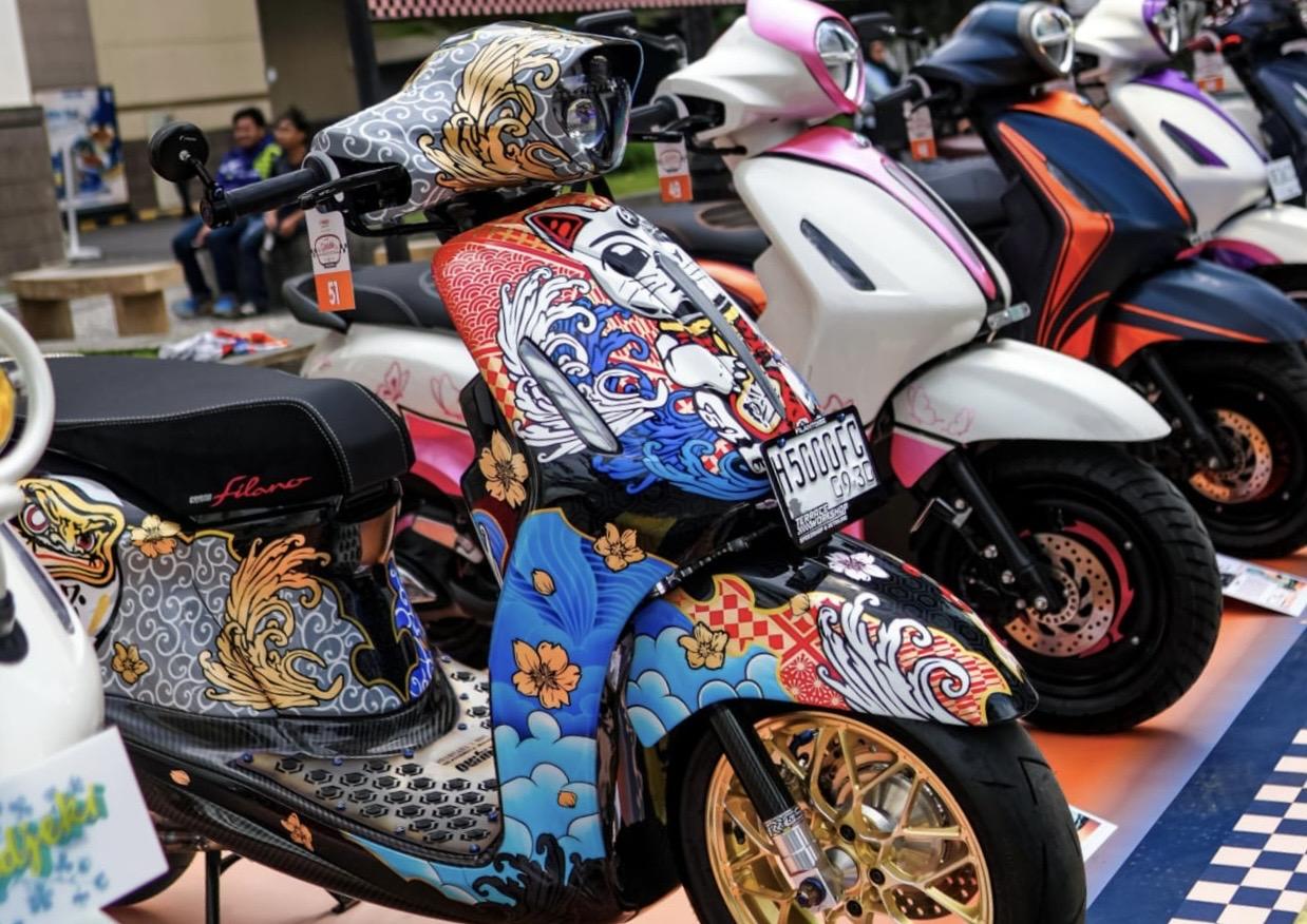 Tren Modifikasi Skutik Makin Inklusif, Perempuan Kini Ikut Warnai Kreativitas Pengguna Yamaha Classy - Tribunjateng.com