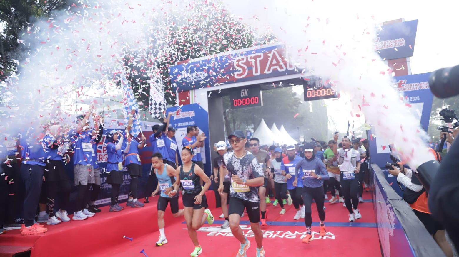 2.000 Pelari Semarakan Pertamina Energizing Run 2025 Kilang Cilacap