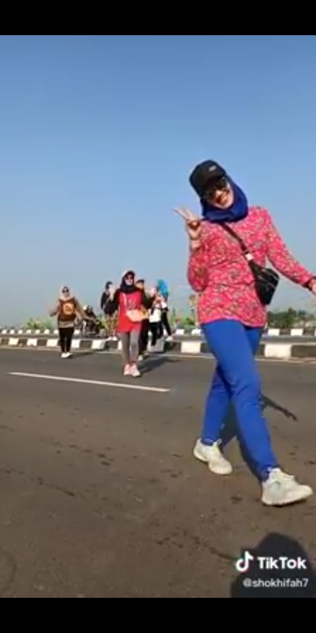7 Emak-emak yang Joget TikTok di Exit Tol Setono Klarifikasi ke Satlantas Polres Pekalongan Kota