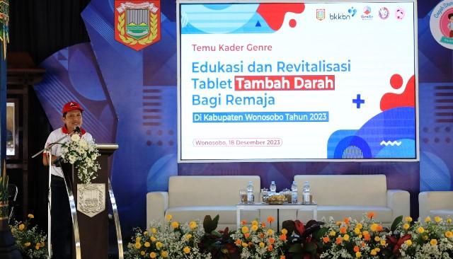 Duta Genre Sebagai Role Model, Bupati Wonosobo Minta Ikut Berperan Edukasi dan Diseminasi Anemia