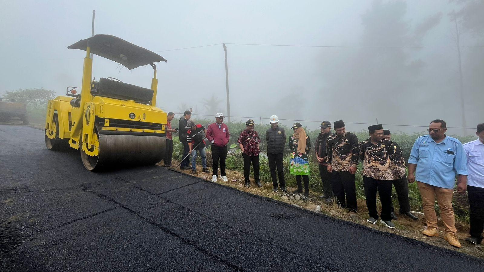 Pemkab Wonosobo Gelontor Rp2,25 M untuk Peningkatan Ruas Jalan Kedalon-Tanggekgunung Kalikajar