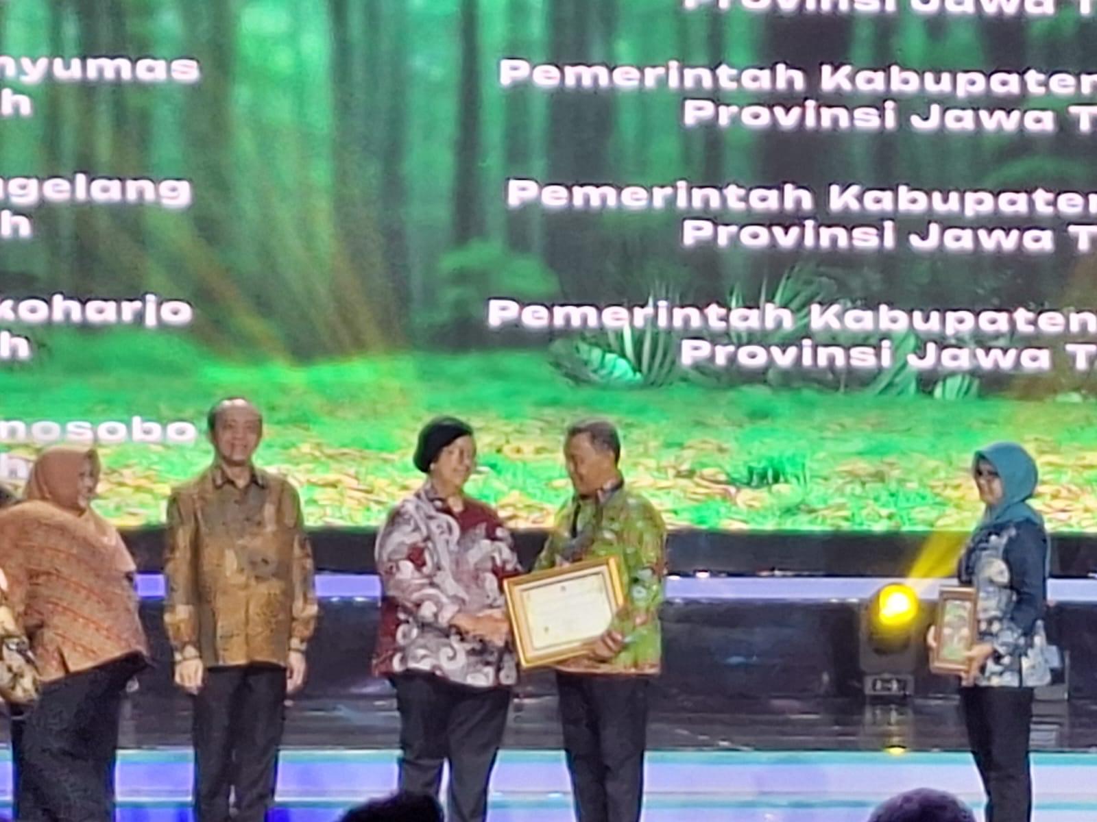 Pemkab Wonosobo Borong 3 Penghargaan Proklim dari KLHK RI