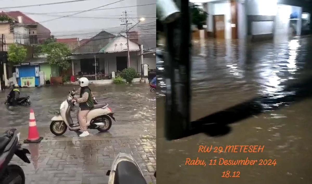 Video BREAKING NEWS Diguyur Hujan Lebat, Sejumlah Wilayah di Semarang Banjir Hari Ini