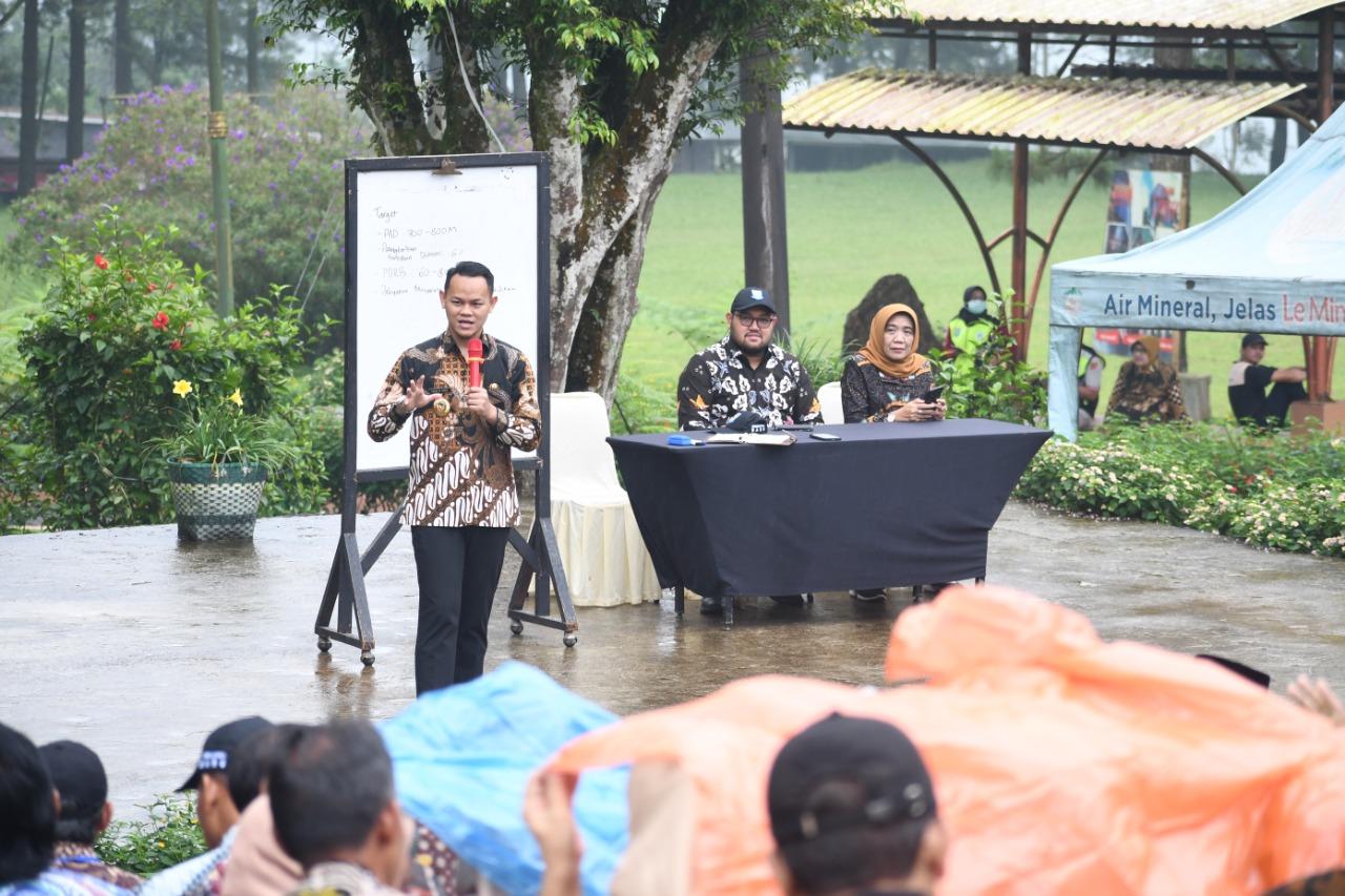 Satukan Visi dan Misi, Seluruh Kades dan Lurah se-Kabupaten Purbalingga Berkumpul di Wisata Golaga
