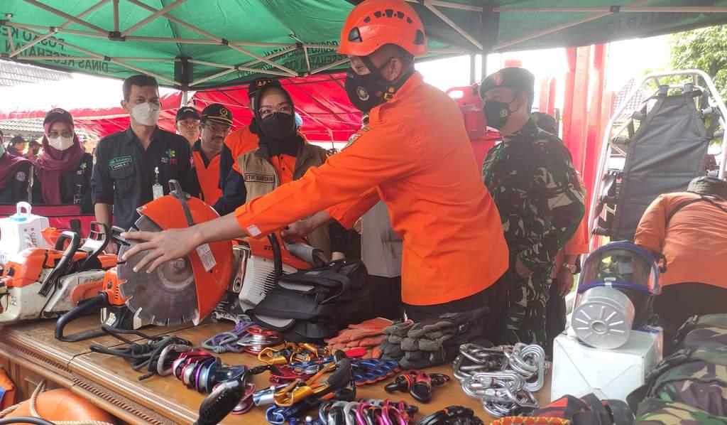 Video Masuki Penghujan, Pemkab Sukoharjo Gelar Apel Kesiapsiagaan Bencana