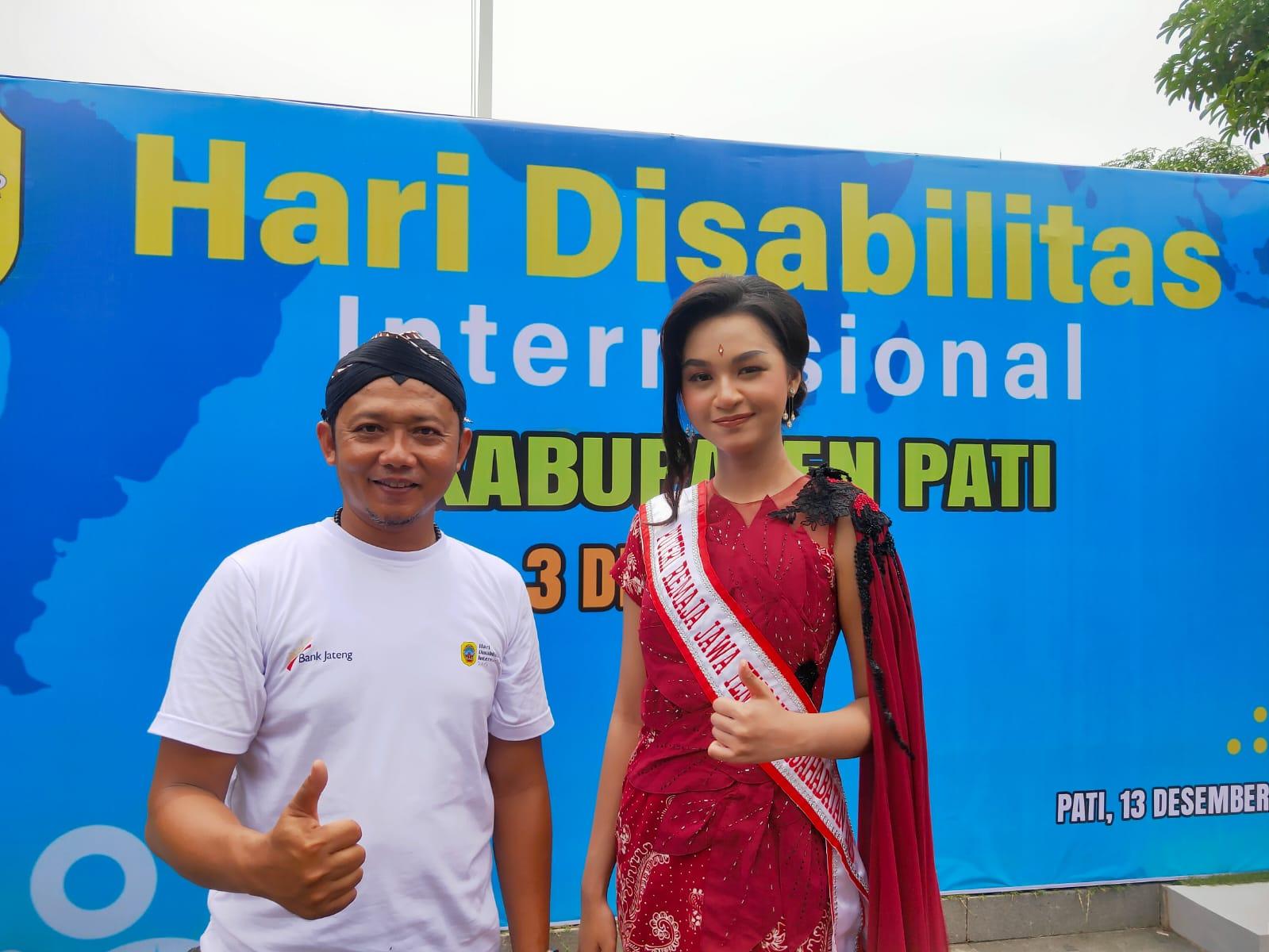 Sosok Cinta Model Disabilitas Asal Pati, Ingin Jadi Profesional