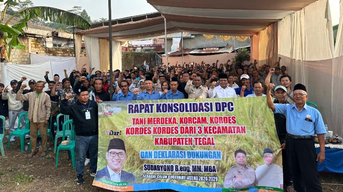 Dukung Sudaryono di Pilgub Jateng, Tani Merdeka Siapkan 7.200 Posko Pemenangan di Seluruh Desa