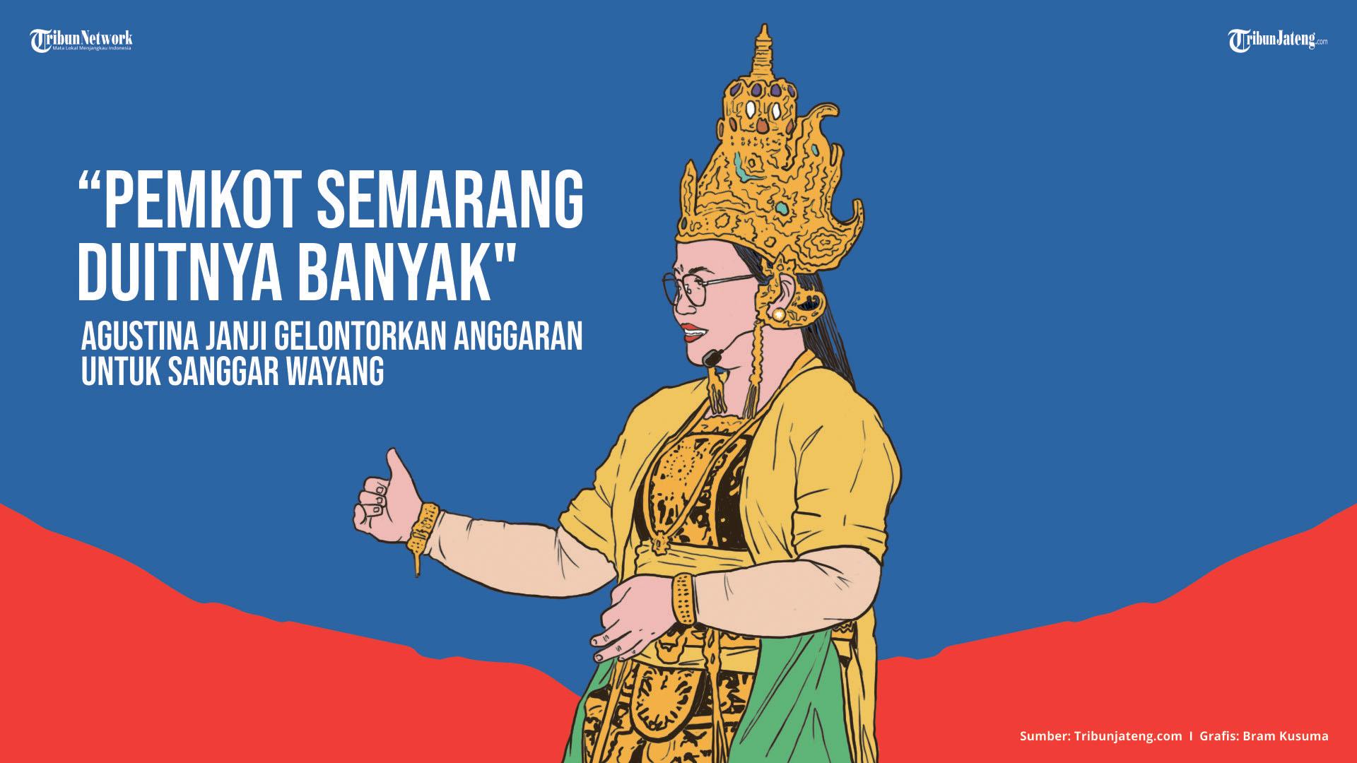 INFOGRAFIS: Agustina Janji Gelontorkan Anggaran Khusus untuk Sanggar Wayang