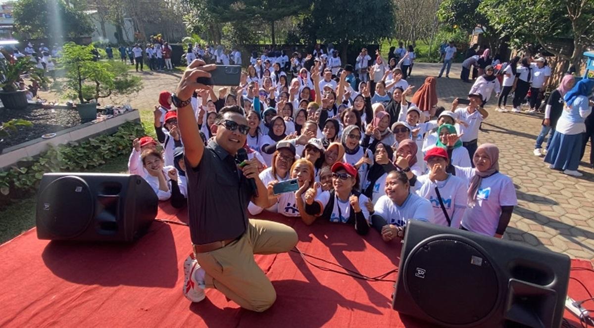 Semangat Membangun Salatiga! Kolonel Hariyono Ajak Warga Bersatu dan Berjoget Bersama