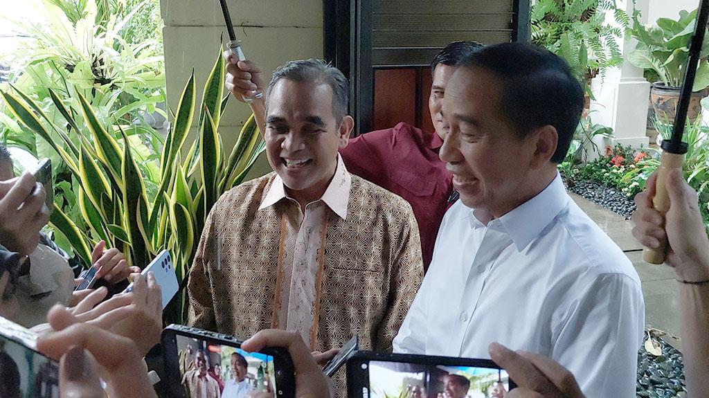 Video Ketua MPR Ahmad Muzani Silaturahmi ke Kediaman Jokowi di Solo, Bahas Apa?