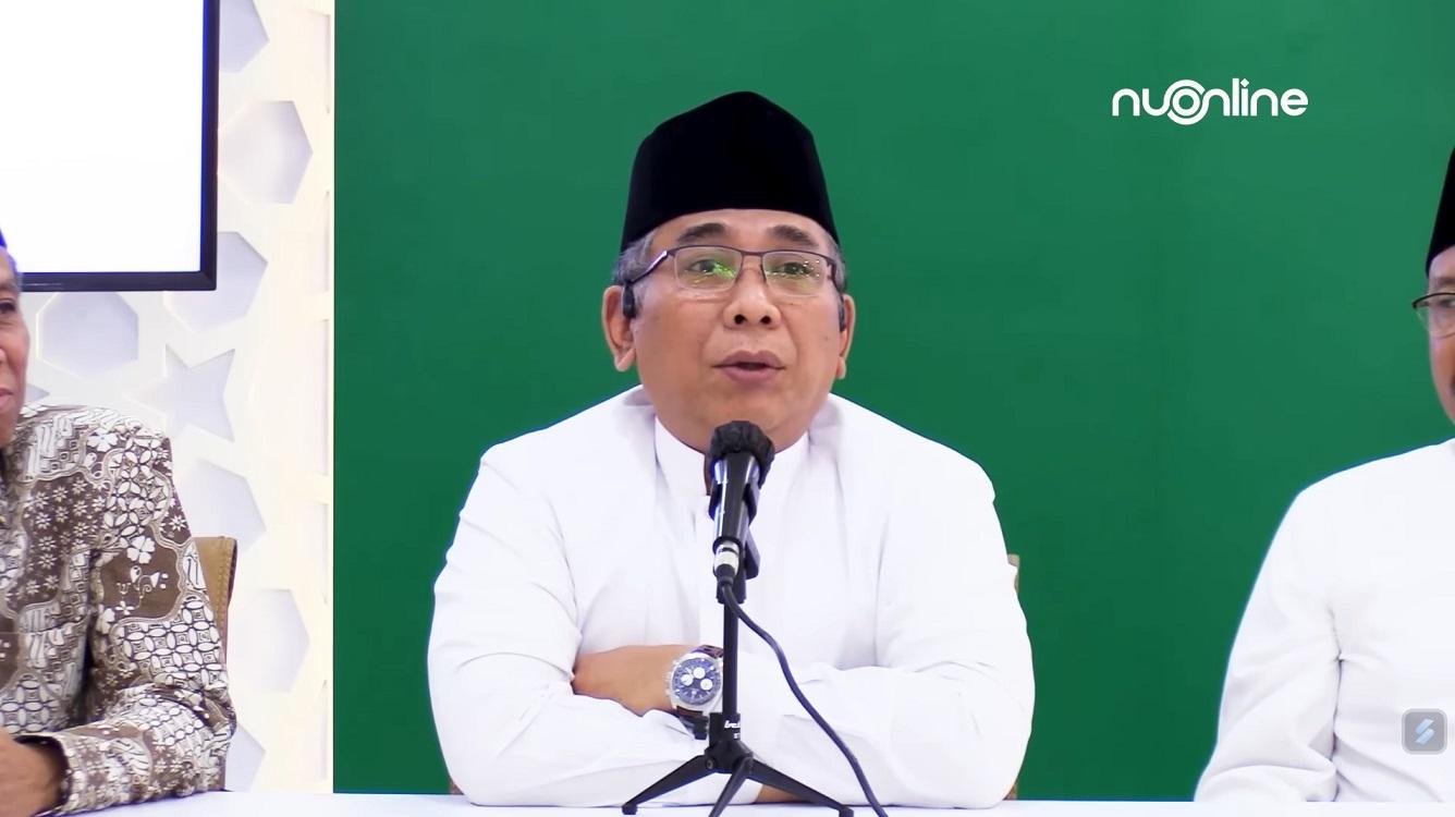Ketua Umum PBNU Gus Yahya: Tidak Ada Calon Atas Nama NU