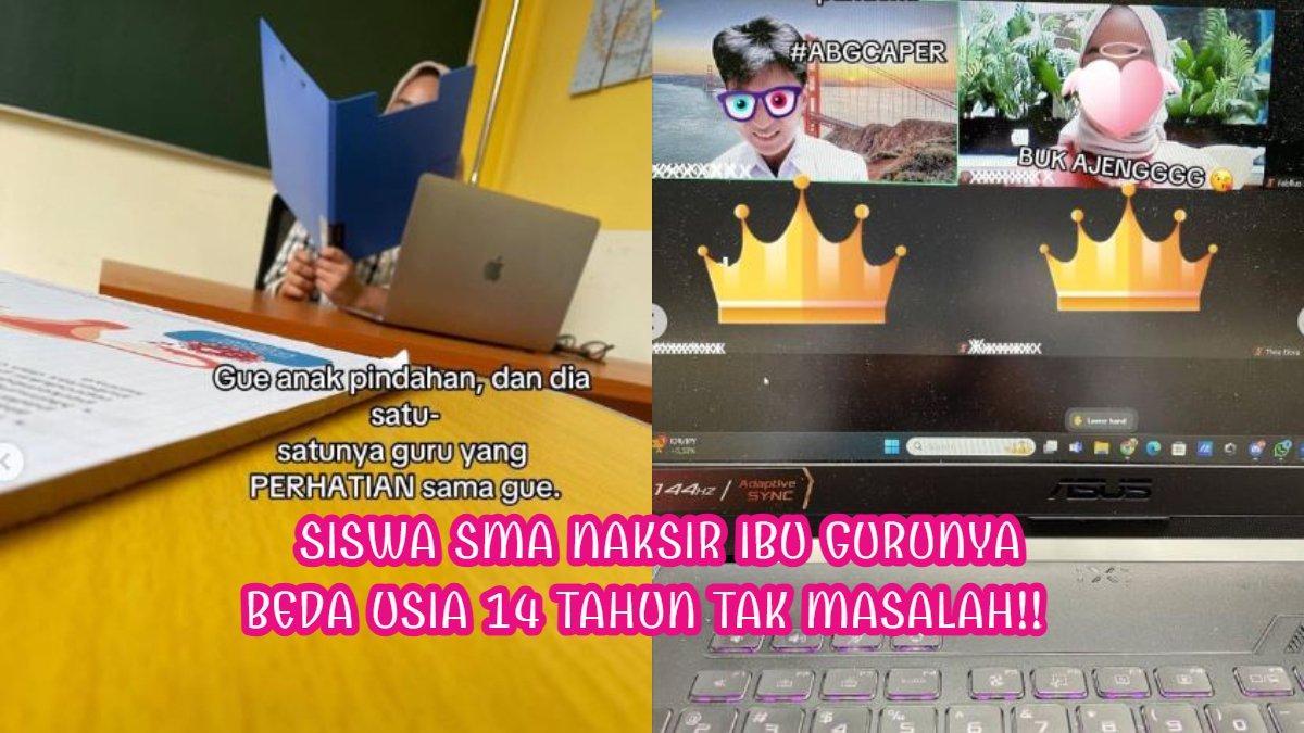 Nekat! Siswa SMA Modus Pura-pura Bego Demi Dekati Bu Ajeng, Guru Kimia yang Disukainya