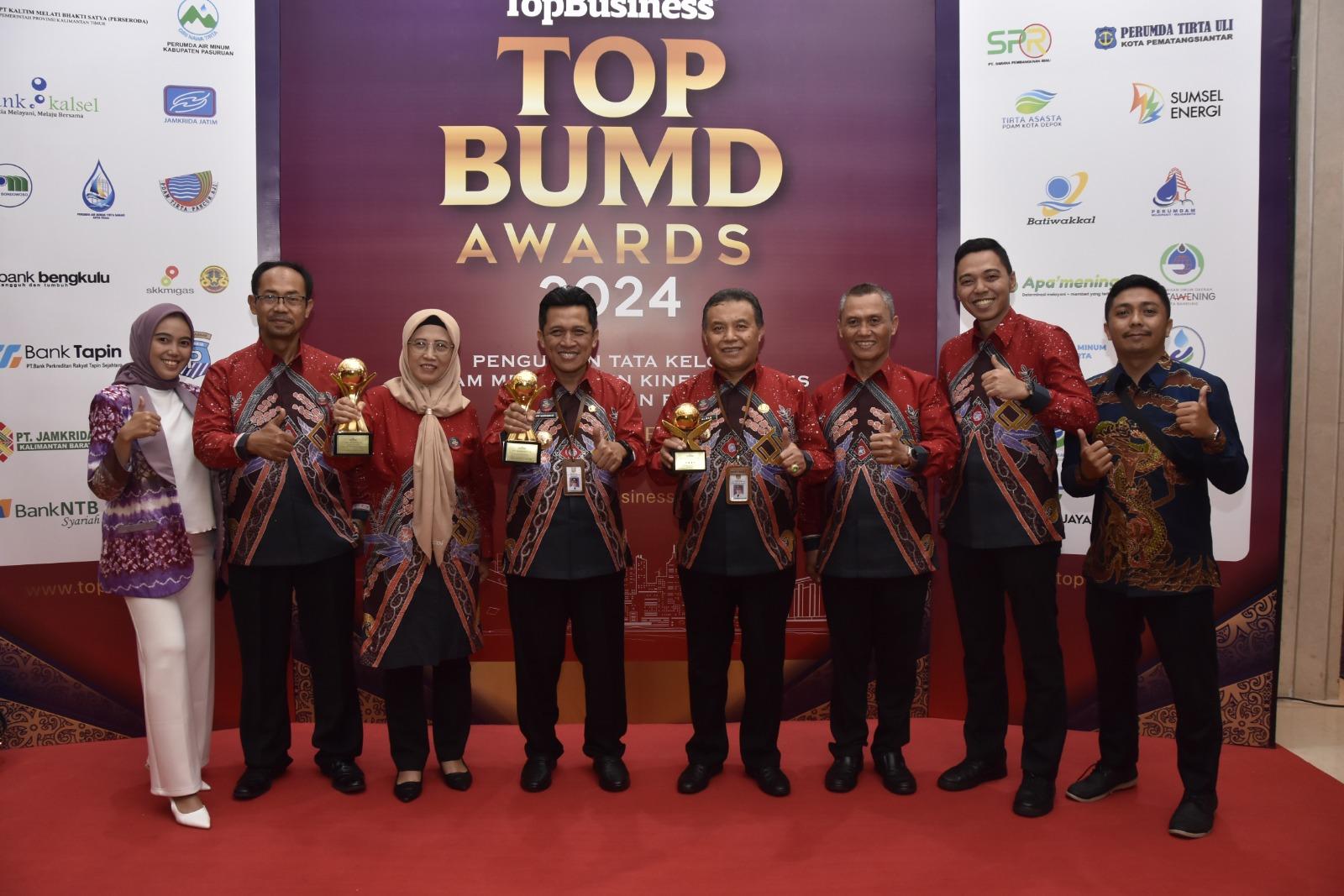 Pemkab Wonosobo Borong Lima Penghargaan TOP BUMD Awards 2024