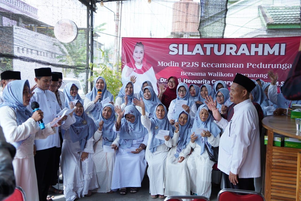 Mbak Ita Dapat Dukungan dari Modin dan Perawat Jenazah Pedurungan di Pilwakot Semarang 2024