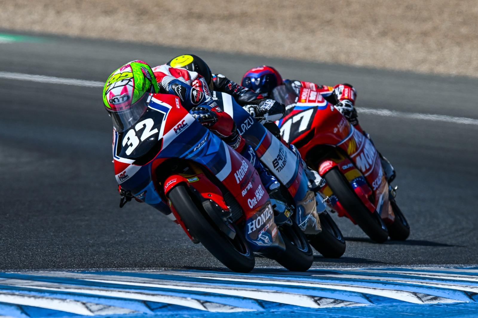 Sempat Melesat di Kualifikasi Moto3 Junior, Ramadhipa Raih 9 Poin di Jerez - Tribunjateng.com