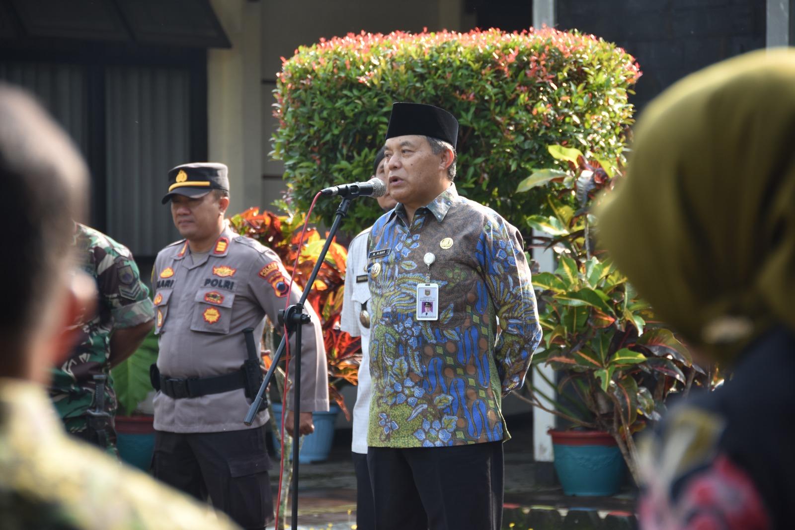 Wakil Bupati Wonosobo Muhammad Albar Ingatkan Jajaran Pemkab Tingkatkan Kinerja Pelayanan Prima