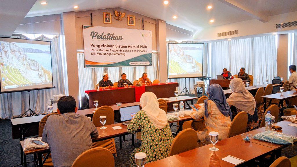 Wujudkan Sistem Pengelolaan PMB Efektif, UIN Walisongo Gelar Pelatihan Sistem Admisi