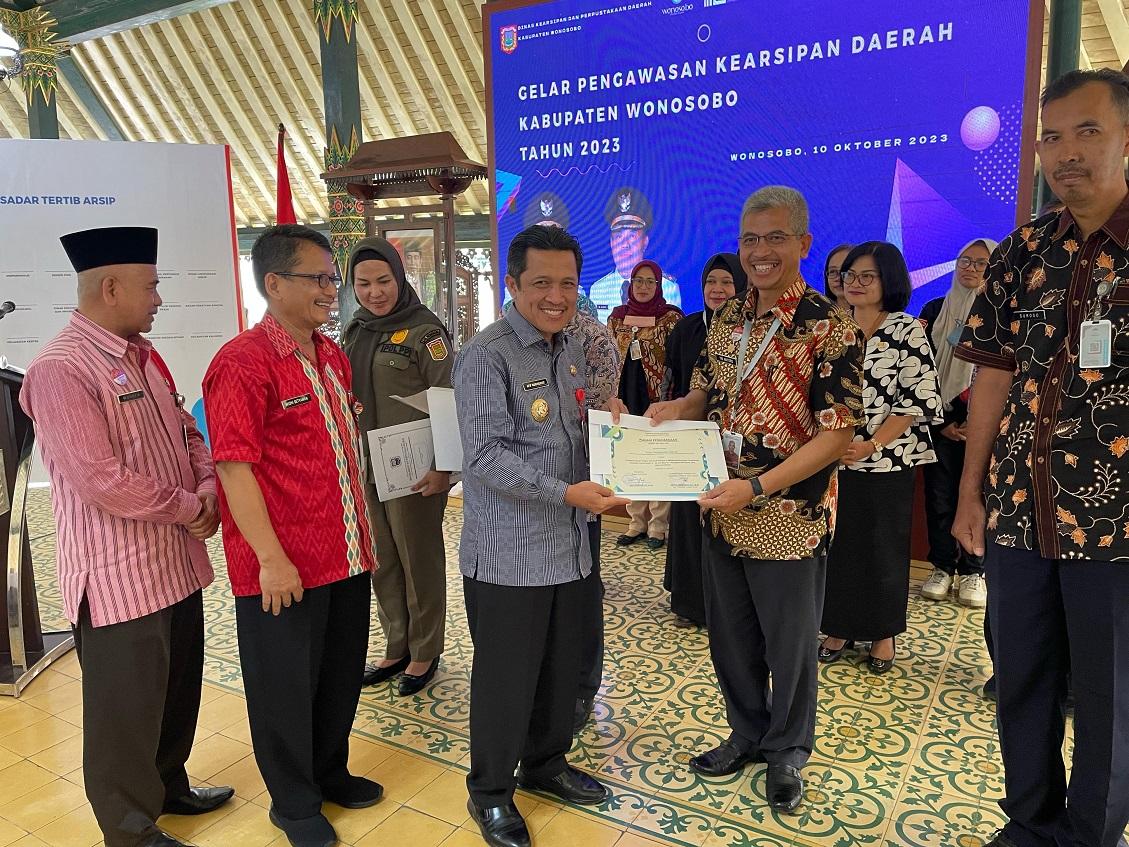 Tahun 2023 Kesadaran Pengelolaan Arsip di Internal OPD Kabupaten Wonosobo Meningkat 