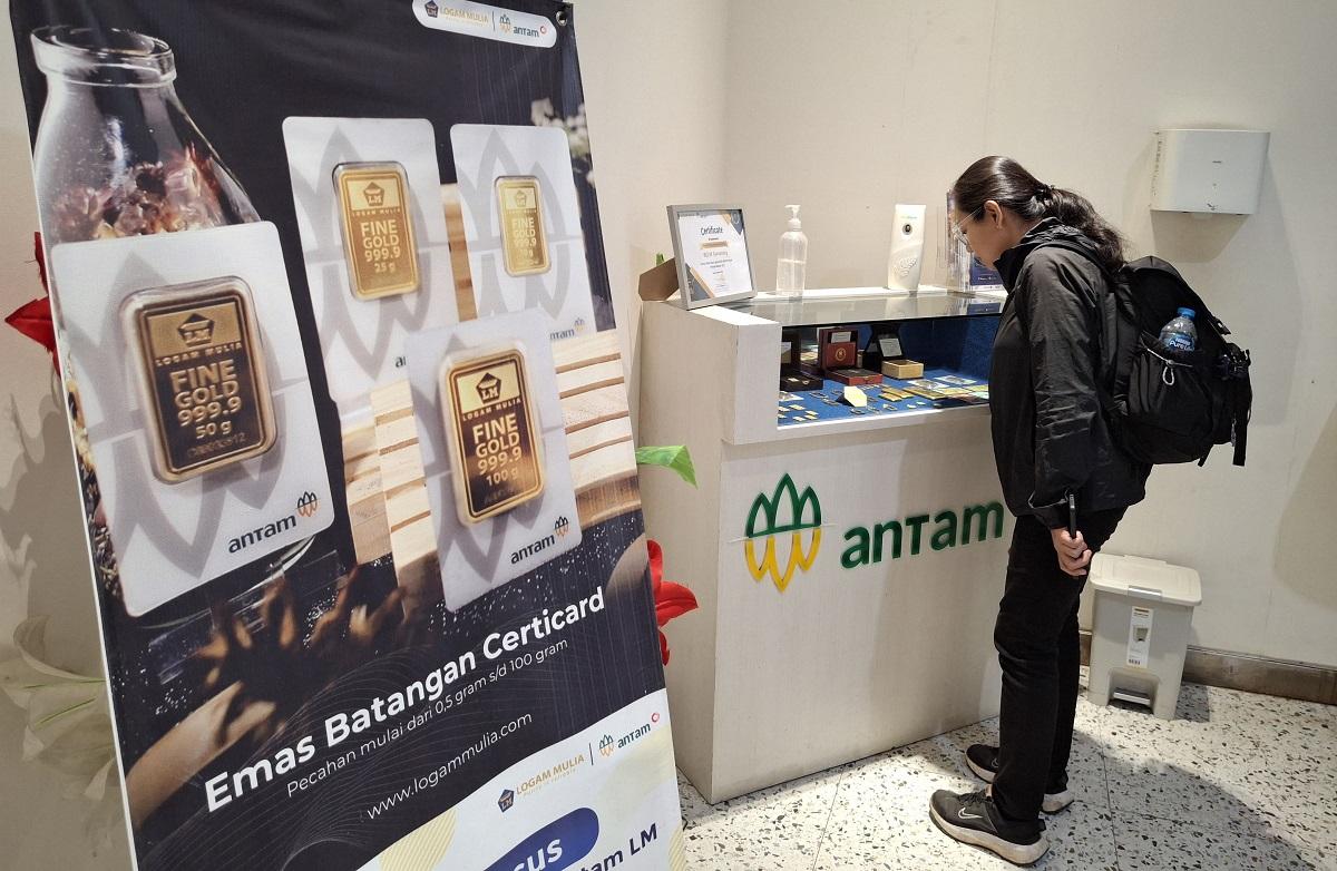 Emas Antam Tetap Jadi Buruan di Tengah Harganya Catat Rekor Lagi