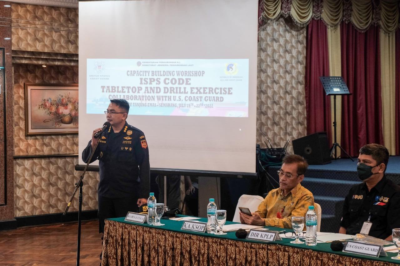 Bea Cukai Tanjung Emas Dukung Pelaksanaan Joint Exercise dengan US Coast Guard