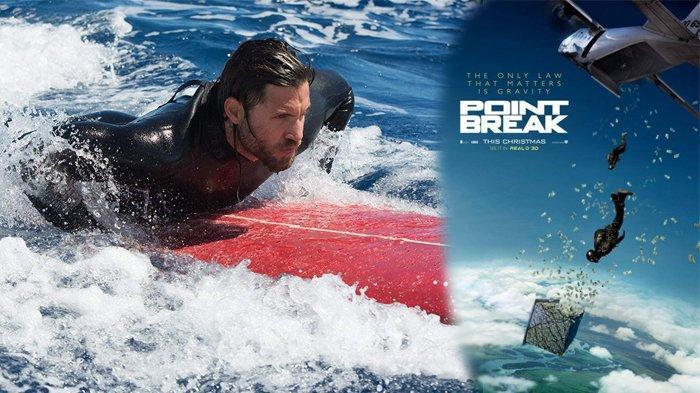 Sinopsis Film Point Break: Aksi Penyamaran Agen FBI Jadi Atlet Ekstream Demi Ungkap Kejahatan