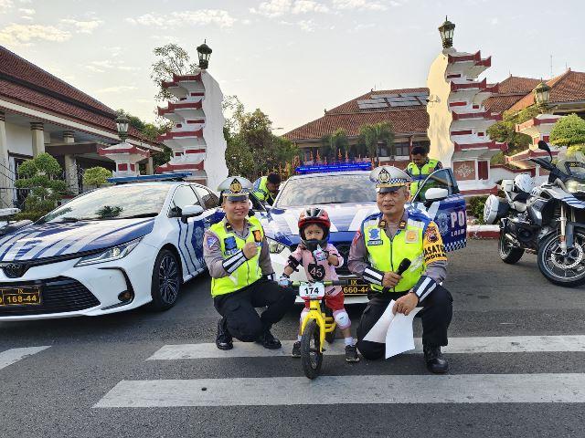 Polres Jepara Hadiri Car Free Day dalam Rangka Ops Patuh Candi 2024