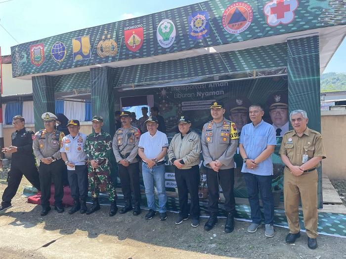 Bupati Wonosobo Cek Kesiapan Pos Pengamanan dan Pos Pelayanan Nataru 