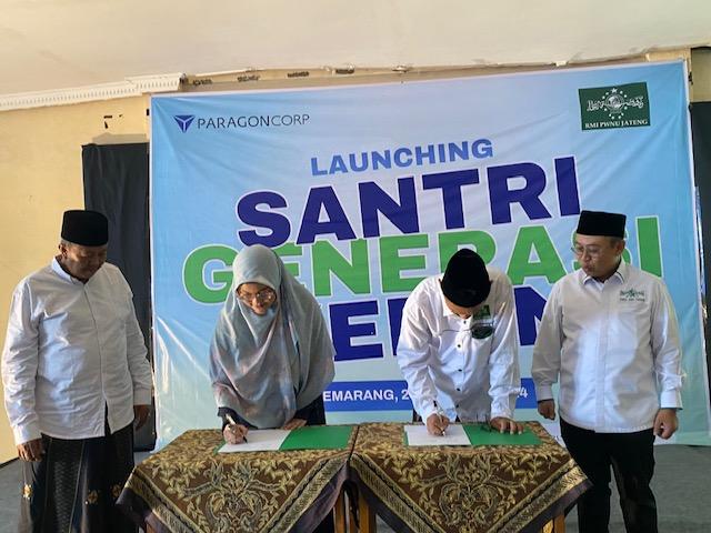 Program Santri Generasi Tangguh Dilaunching di Pondok Pesantren Asshodiqiyyah Semarang