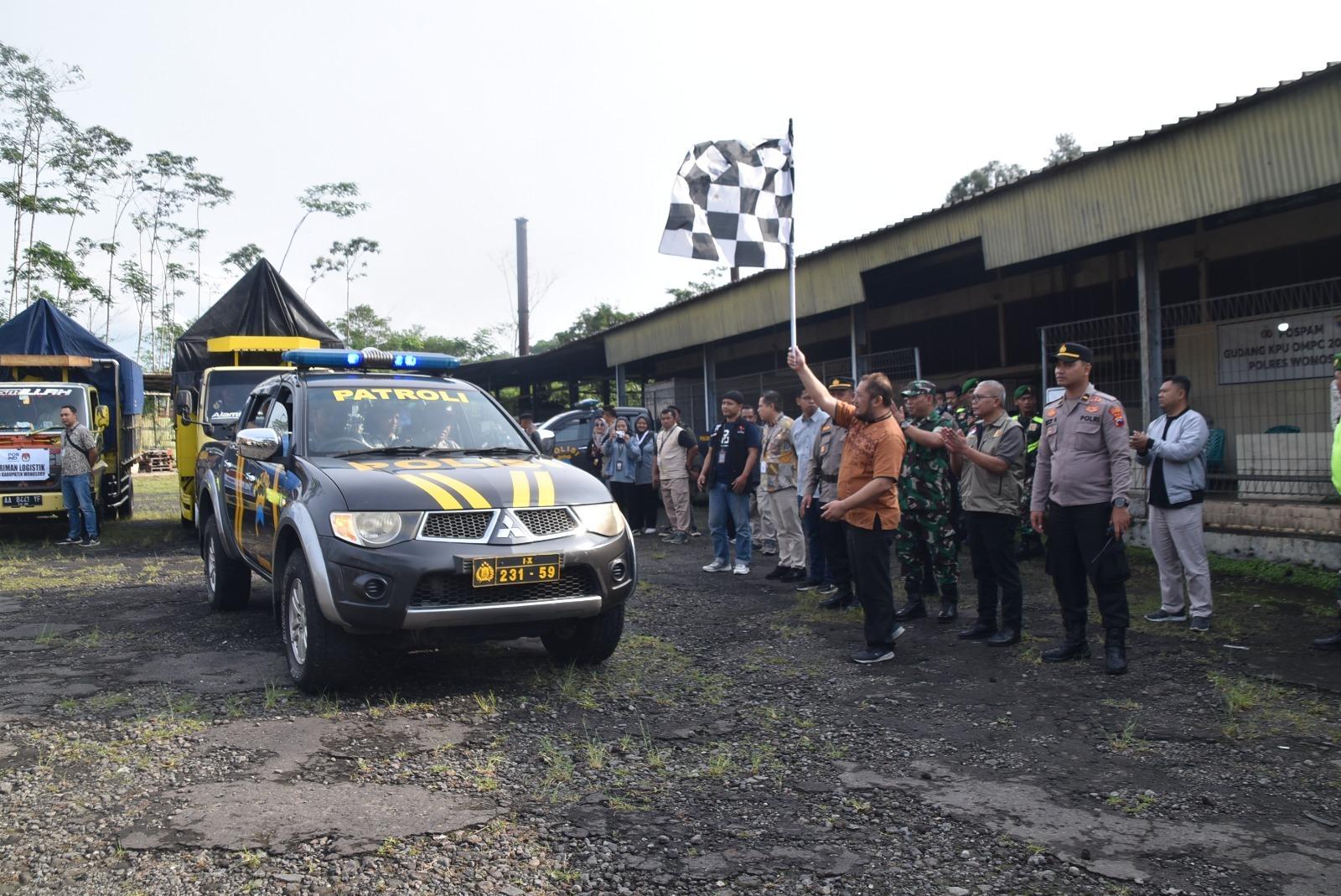 KPU Wonosobo Mulai Distribusikan Logistik Pilkada ke Setiap Kecamatan Selama 2 Hari