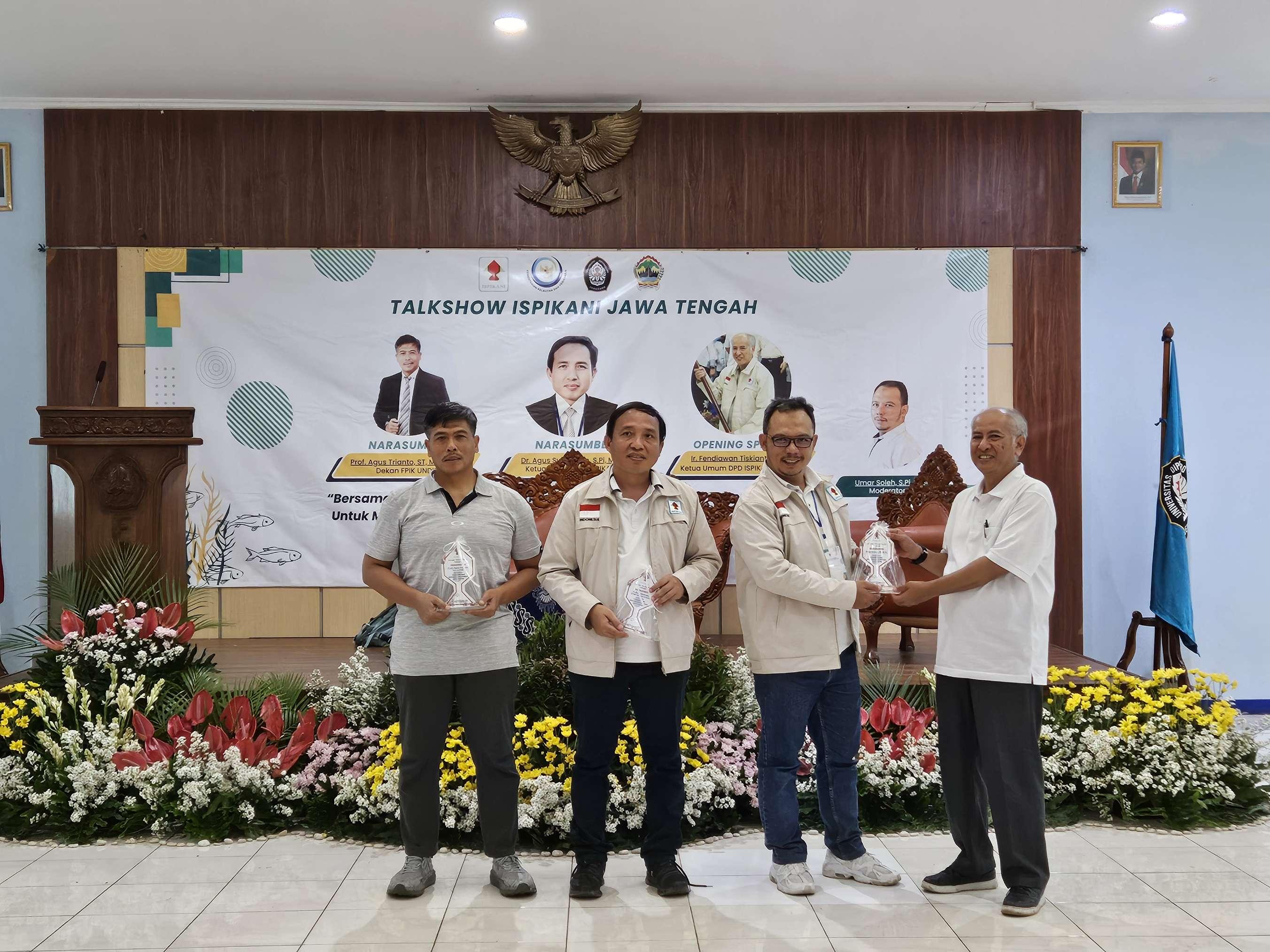 ISPIKANI Jawa Tengah Dukung Program Ekonomi Biru dan Ketahanan Pangan