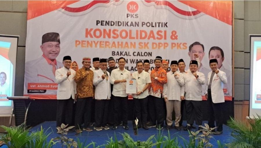 Makin Kuat, Kini Giliran PKS Dukung Syamsul-Sindy untuk Pilkada Cilacap 2024