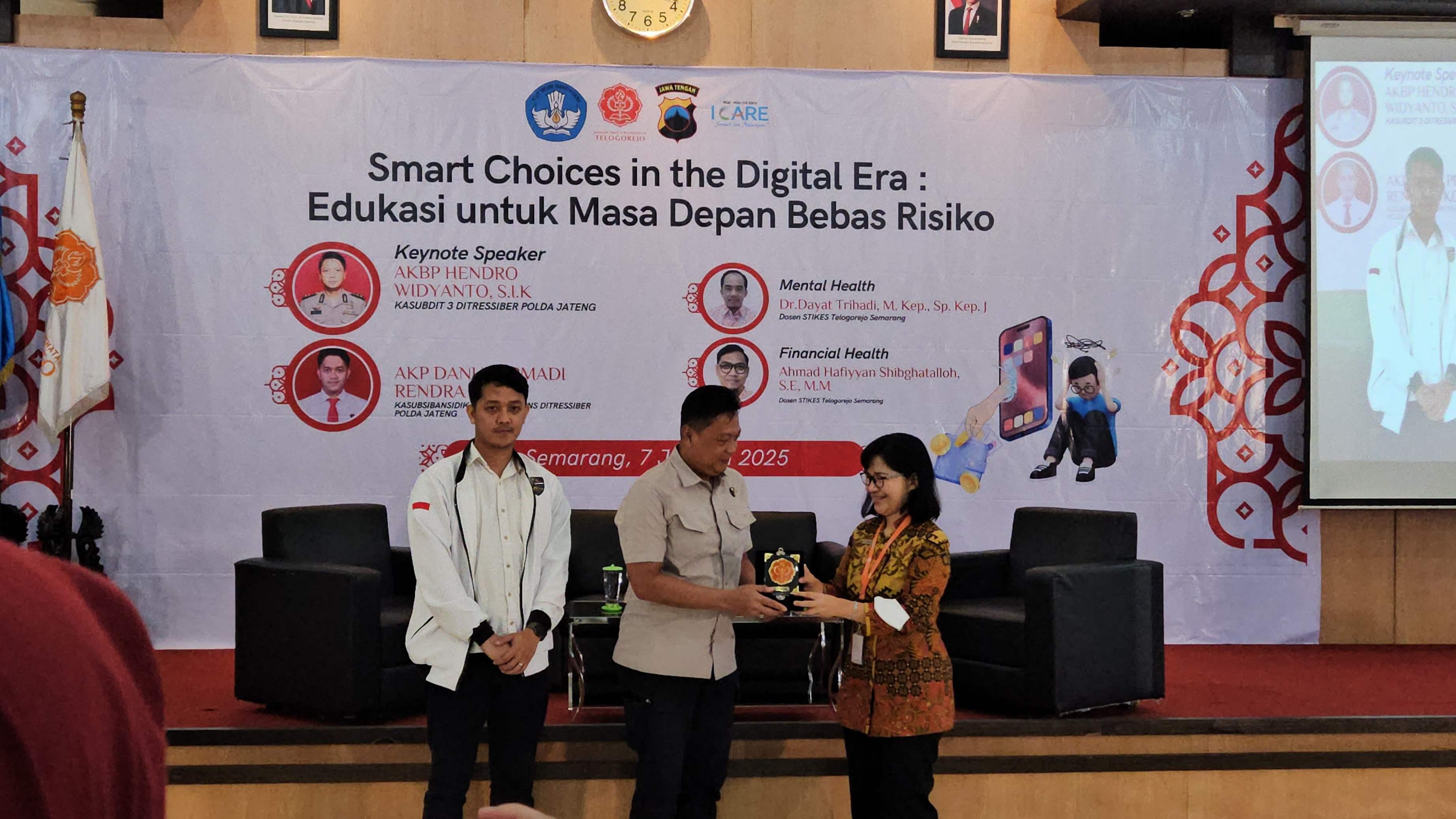 Video STIKES Telogorejo Semarang Gelar Seminar Bahaya Judi Online dan Pinjol
