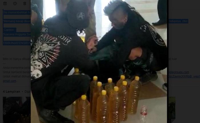 Satpol PP Demak Amankan 5 Anak Punk Membawa 32 Miras di Trengguli Kabupaten Demak