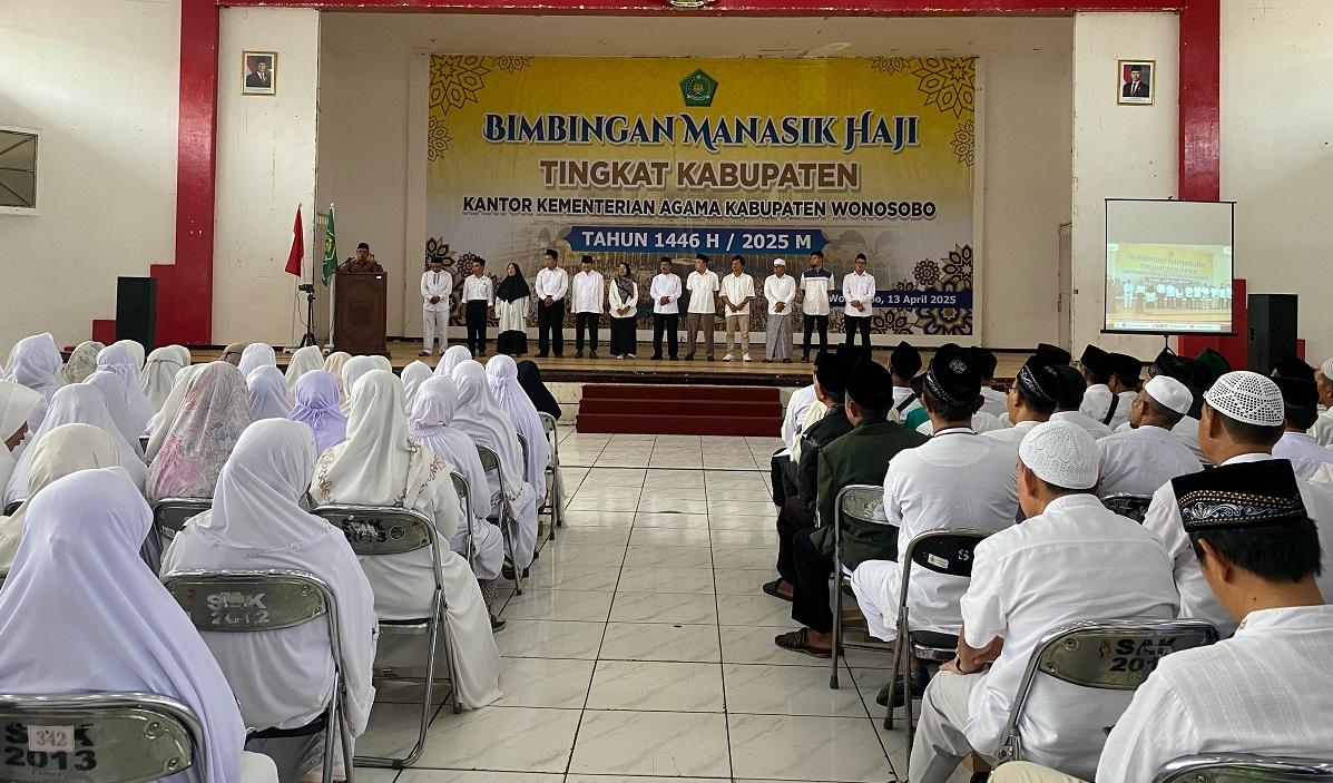 Manasik Haji Perdana Digelar, 939 Calon Jemaah Wonosobo Jalani Pembekalan Intensif
