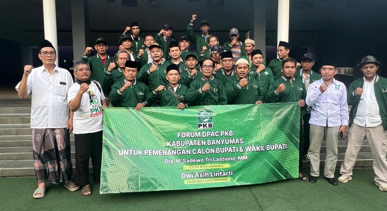 Seluruh Ketua DPAC PKB Banyumas Dukung Lintarti Berpasangan dengan Sadewo pada Pilkada 2024