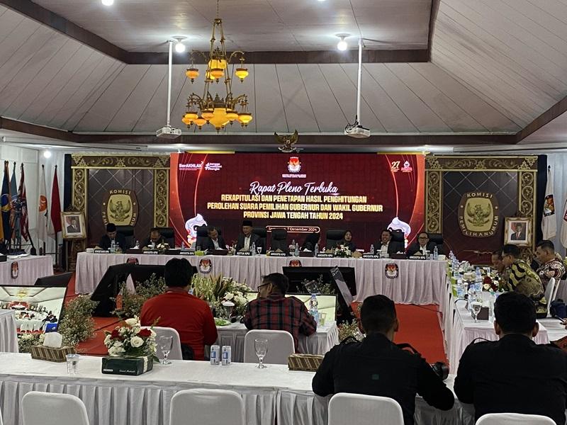 Video Hasil Resmi Real Count KPU, Ahmad Luthfi-Taj Yasin Unggul di 32 Kabupaten/Kota di Jawa Tengah