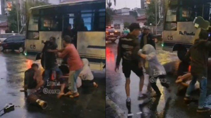Viral Sopir Bus PO Pusaka Dikeroyok Pengamen Karena Tak Diizinkan Naik