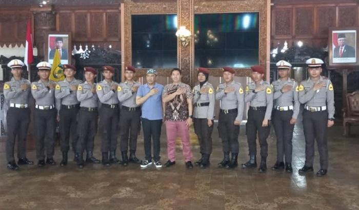 Pj Bupati Temui 12 Taruna Akpol yang Latihan Kerja di Jepara