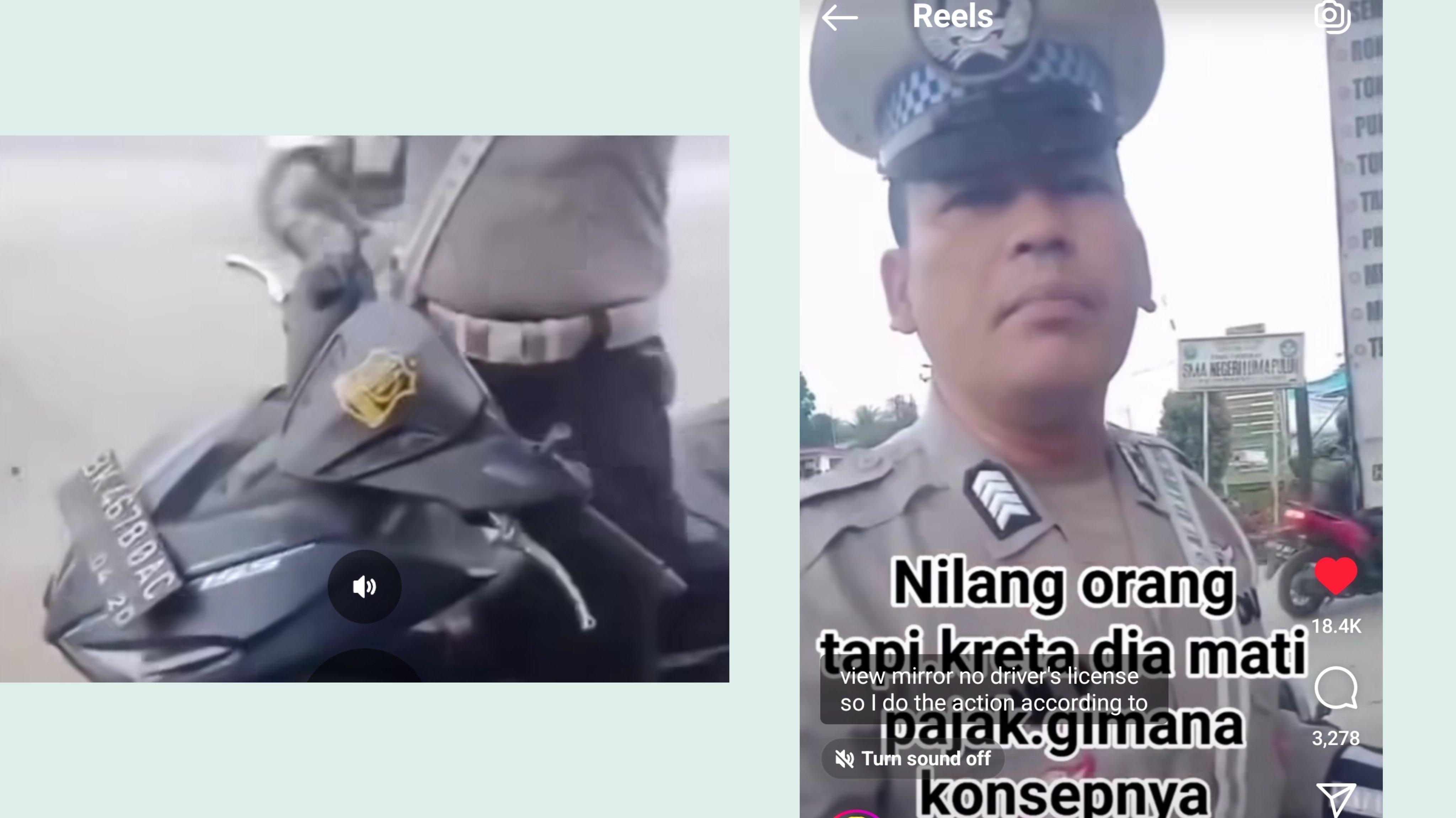 Tilang-Pengendara-Polisi-Kicep-Saat-Motornya-Sendiri-Mati-Pajak-Sejak-2020-hingga-Pakai-Satu-Spion.jpg