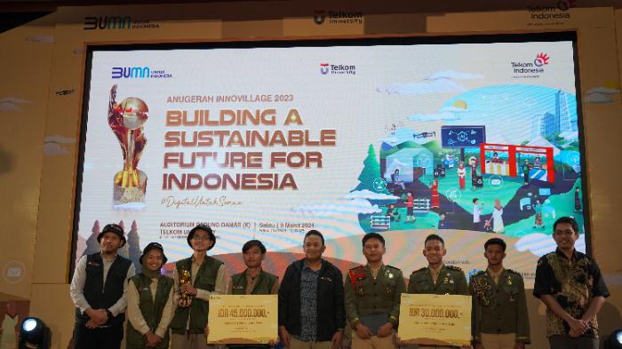 Keren! Tim Adosistering IT Telkom Purwokerto Raih Juara Best Food Scarcity Problem Solution