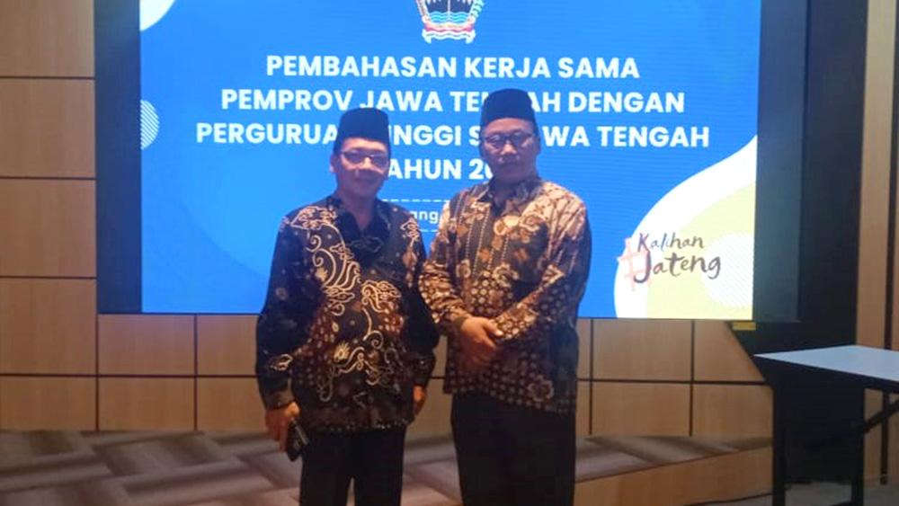 Warek III UIN Saizu Ikuti Pembahasan Kerjasama Pemprov Jateng dengan Perguruan Tinggi