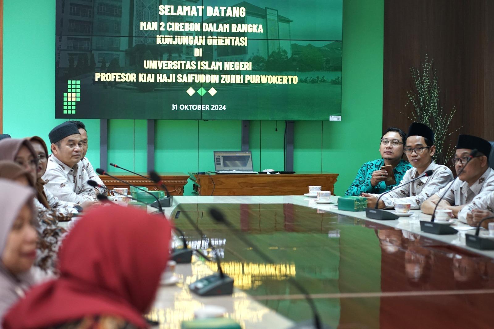 Kampus UIN Saizu Purwokerto Dapat Kunjungan Orientasi dari MAN 2 Cirebon