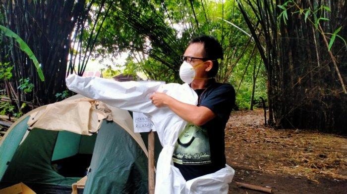 Kisah Abdullah Mudik ke Klaten Isolasi Mandiri Berkemah di Bantaran Sungai Jauh dari Pemukiman Padat