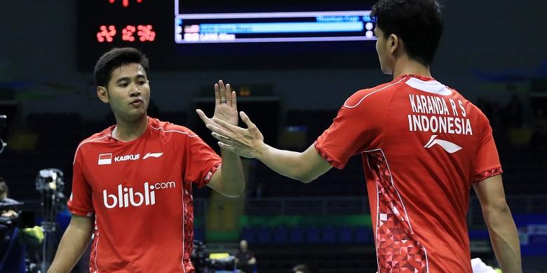 Angga Pratama/Ricky Karanda Suwardi Lolos ke Semi Final