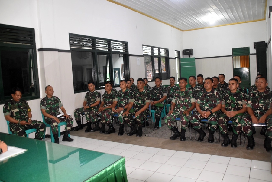 Kodim 0707 Wonosobo Kedatangan Anggota Baru, Pesan Dandim Letkol Inf Rahmat: Segeralah Beradaptasi