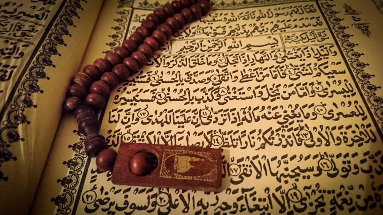Surat Al Lail Lengkap Arab Latin dan Artinya