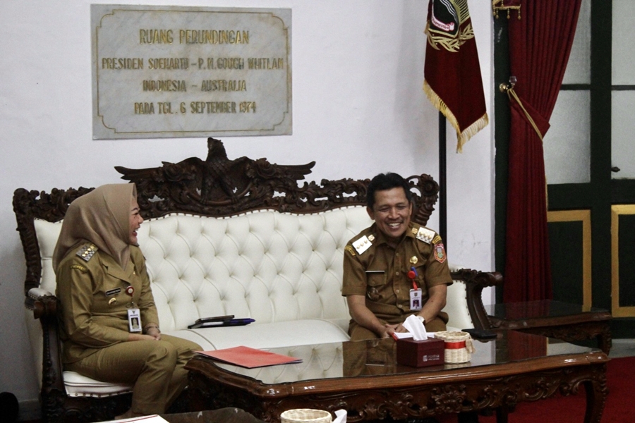 Bupati Wonosobo Terima Kunjungan Pemkab Purbalingga, Bahas Rencana Bandara JBS Jadi Feeder Umroh