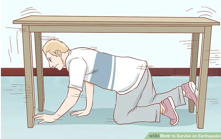 Cara Menyelamatkan diri Saat Gempa Terjadi, Panduan Disertai Gambar