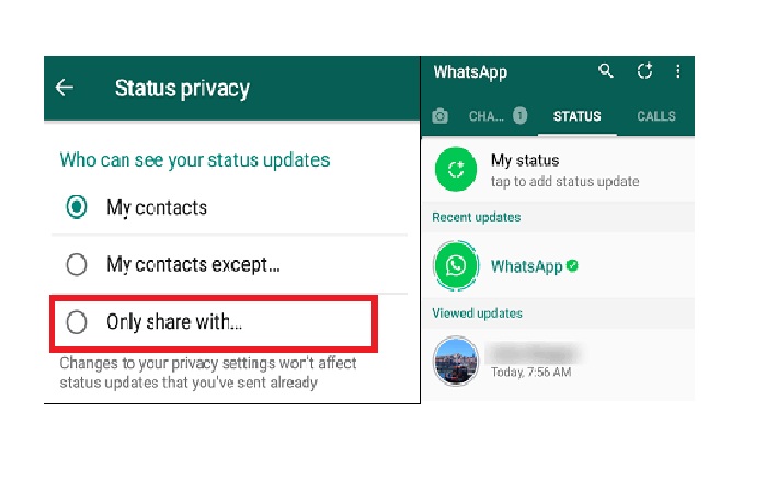 Cara Sembunyikan Status Story Whatsapp dari Seseorang Tanpa Hapus Kontak atau Blokir